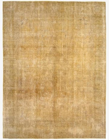 9' 8 x 13' Hand Knotted Vintage Royal Persian Wool Rug