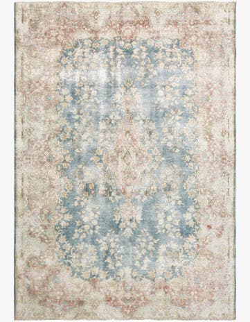 6' 7 x 9' 5 Vintage Royal Wool Rug