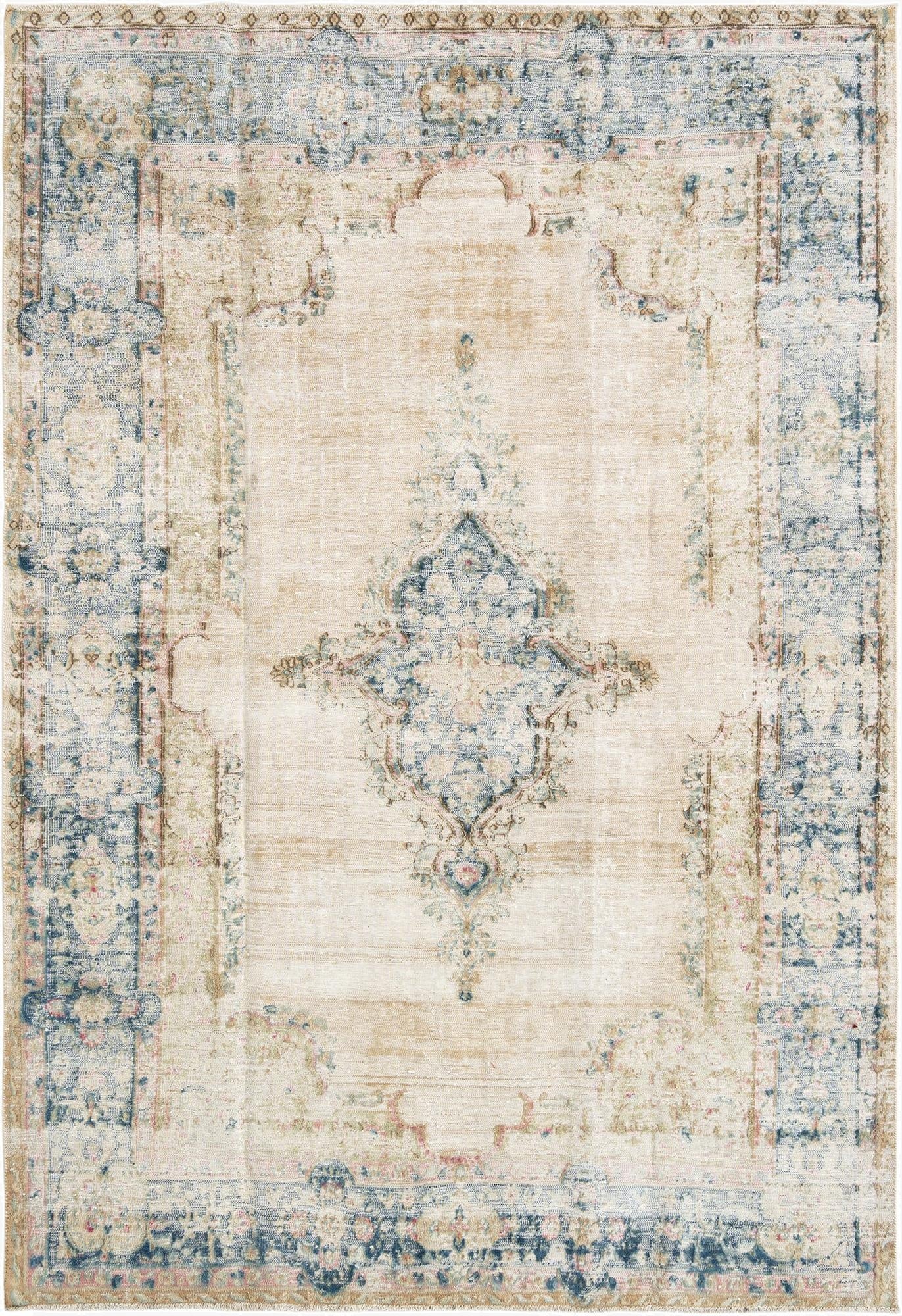 5' 11 x 9' 1 Vintage Royal Wool Rug