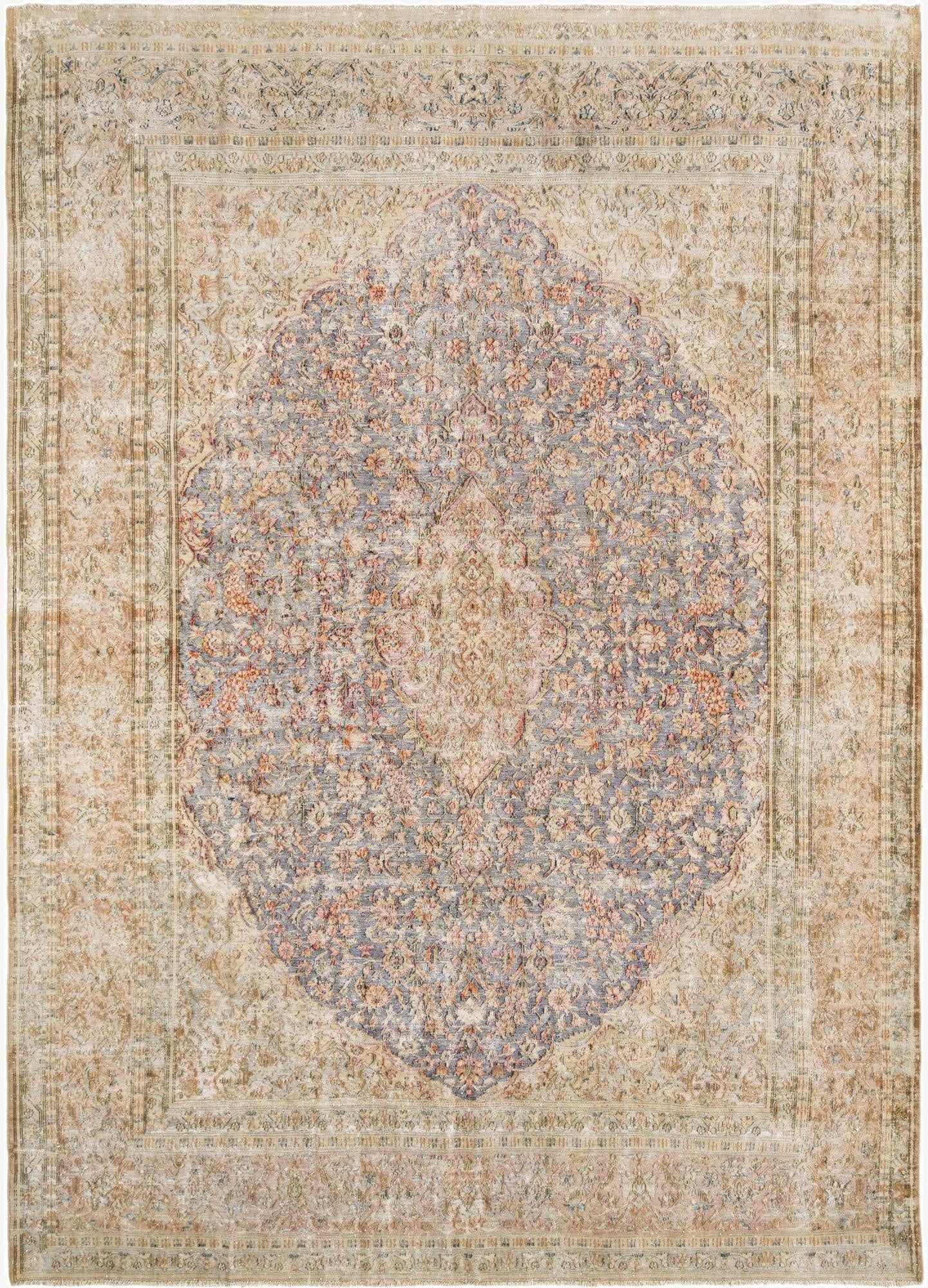 9' 6 x 12' 10 Vintage Royal Wool Rug