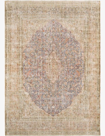 9' 6 x 12' 10 Vintage Royal Wool Rug