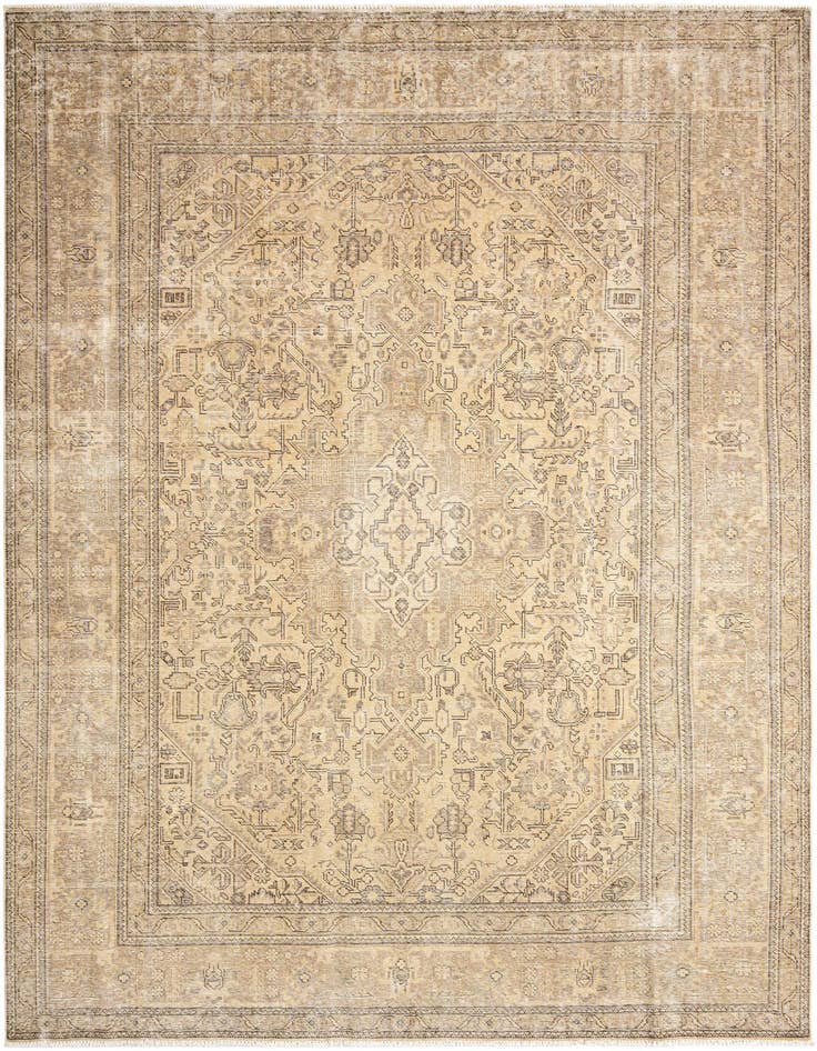 Detail image of 7' 11 x 11' 1 Vintage Wool Rug