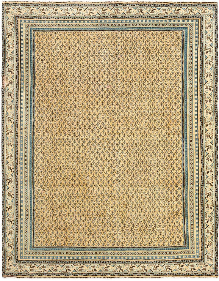 Detail image of 5' 11 x 9' 6 Vintage Wool Rug