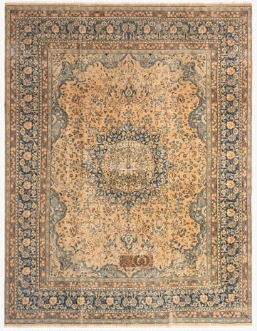 9' 9 x 12' 6 Vintage Wool Rug