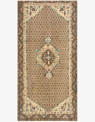 4' 6 x 9' 4 Vintage Wool Rug
