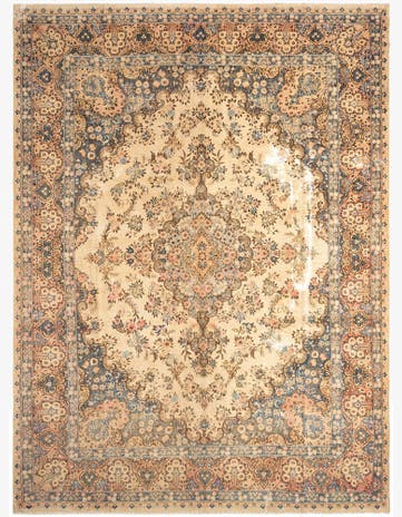 10' 4 x 13' 11 Vintage Wool Rug
