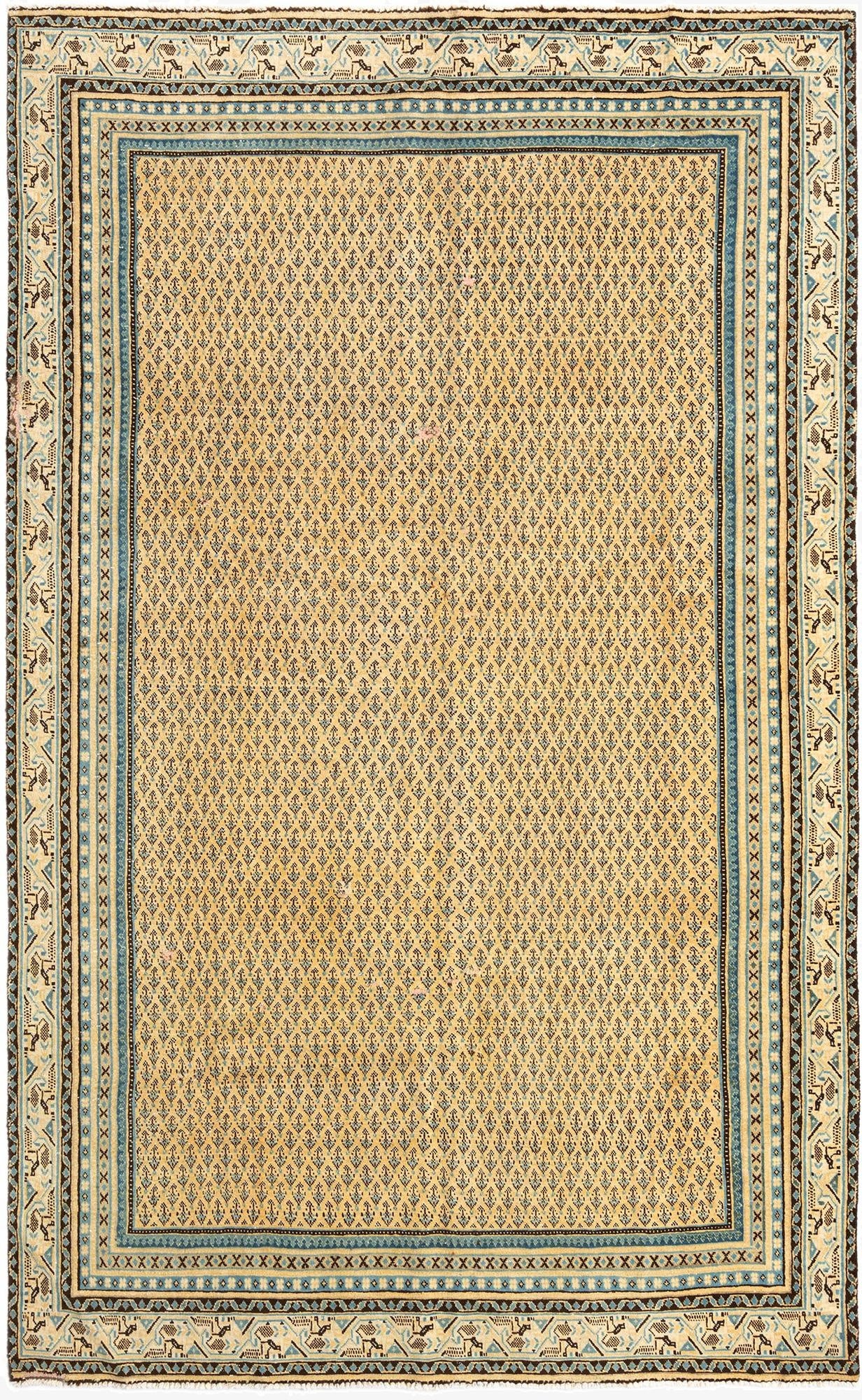 5' 11 x 9' 6 Vintage Wool Rug