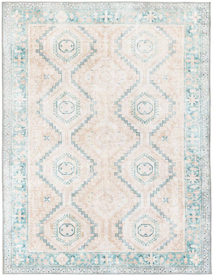 Detail image of 5' x 8' Washable Yara Rug