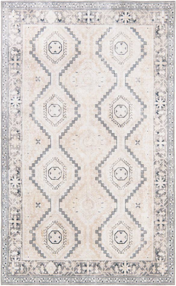 Detail image of 5' x 8' Washable Yara Rug