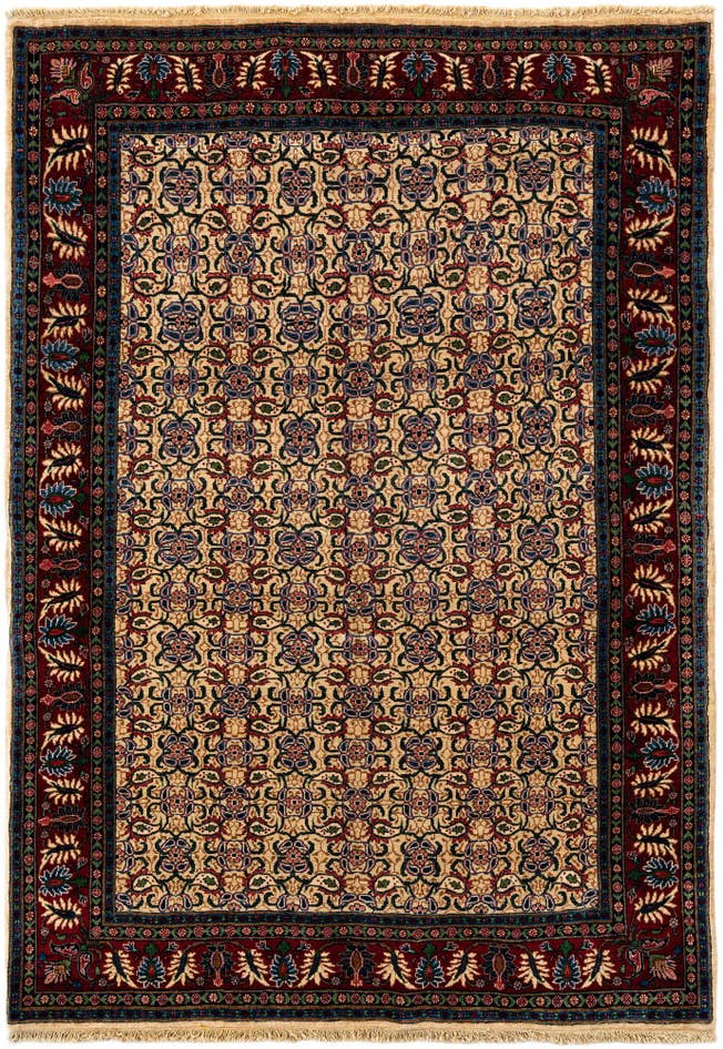 Detail image of 4' 8 x 6' 9 Yazd Rug
