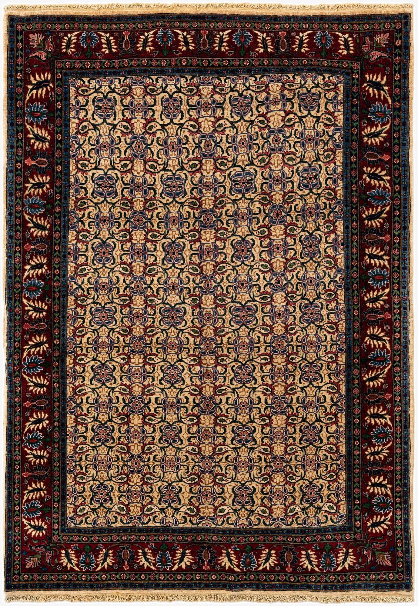 4' 8 x 6' 9 Yazd Rug