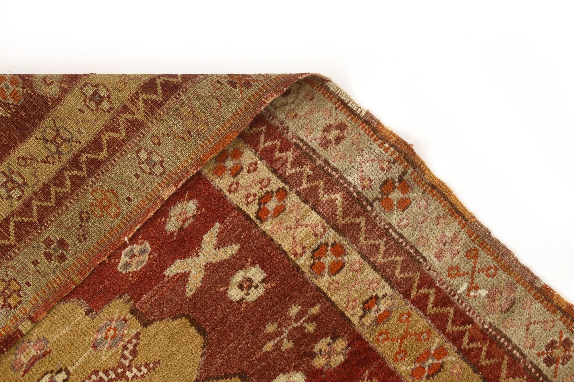 3' 3 x 4' 3 Yuruk Rug