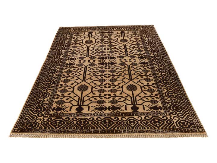 4' x 6' 8 Hand Knotted Ziegler Modern Rug