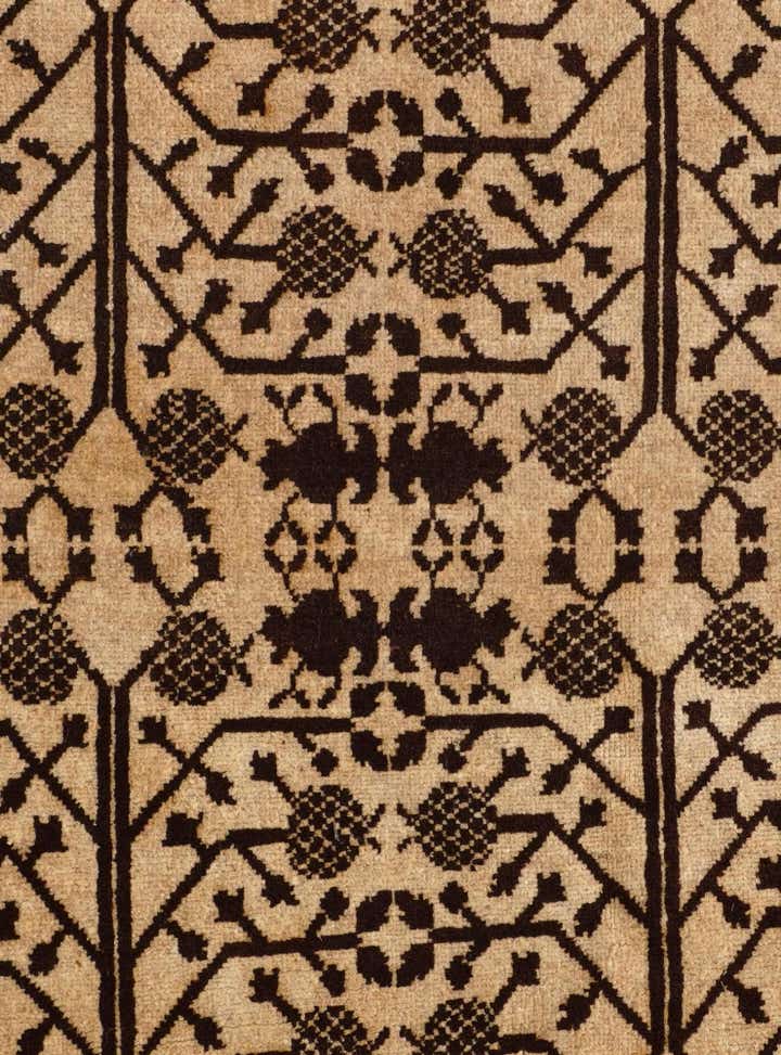 4' x 6' 8 Hand Knotted Ziegler Modern Rug