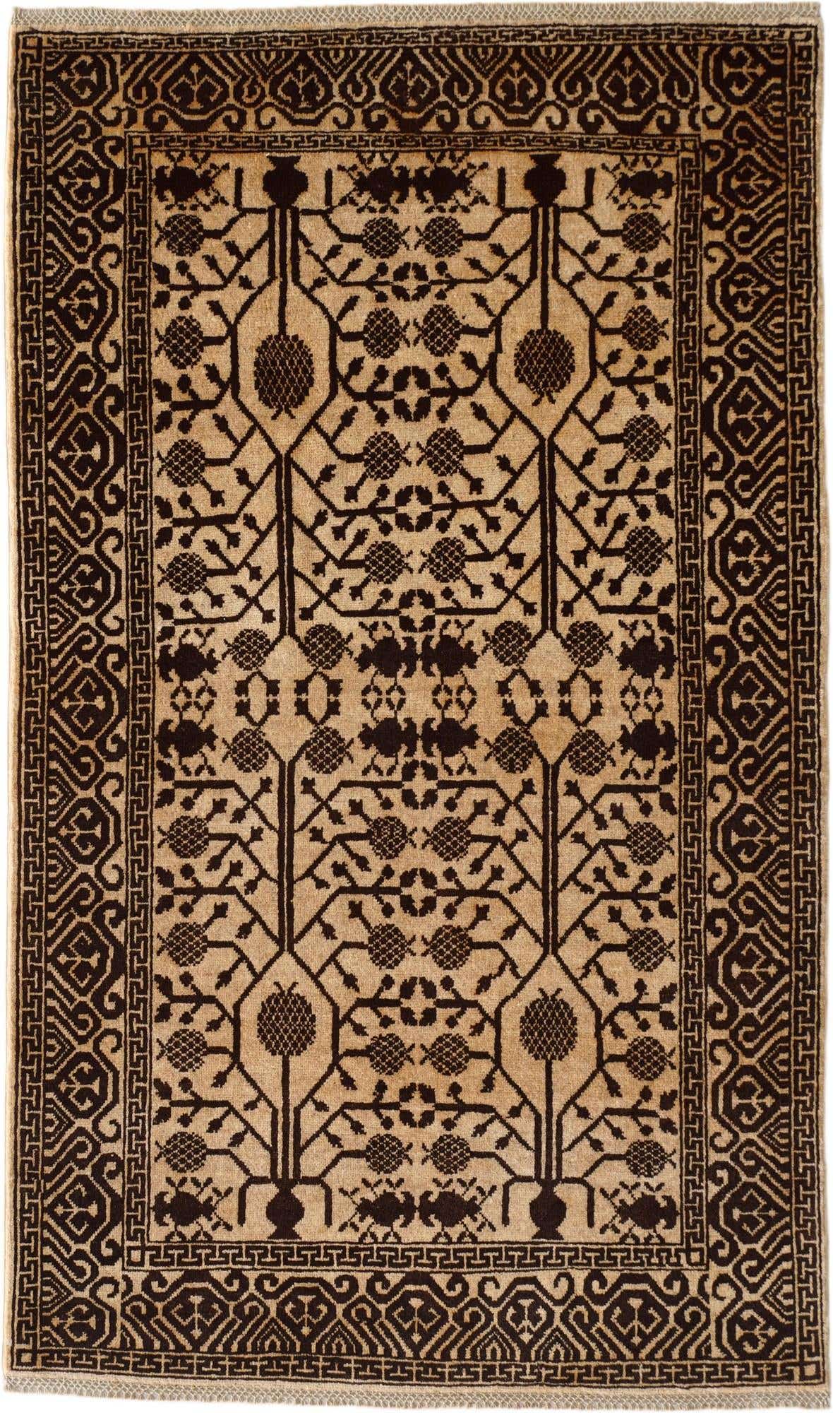 4' x 6' 8 Hand Knotted Ziegler Modern Rug
