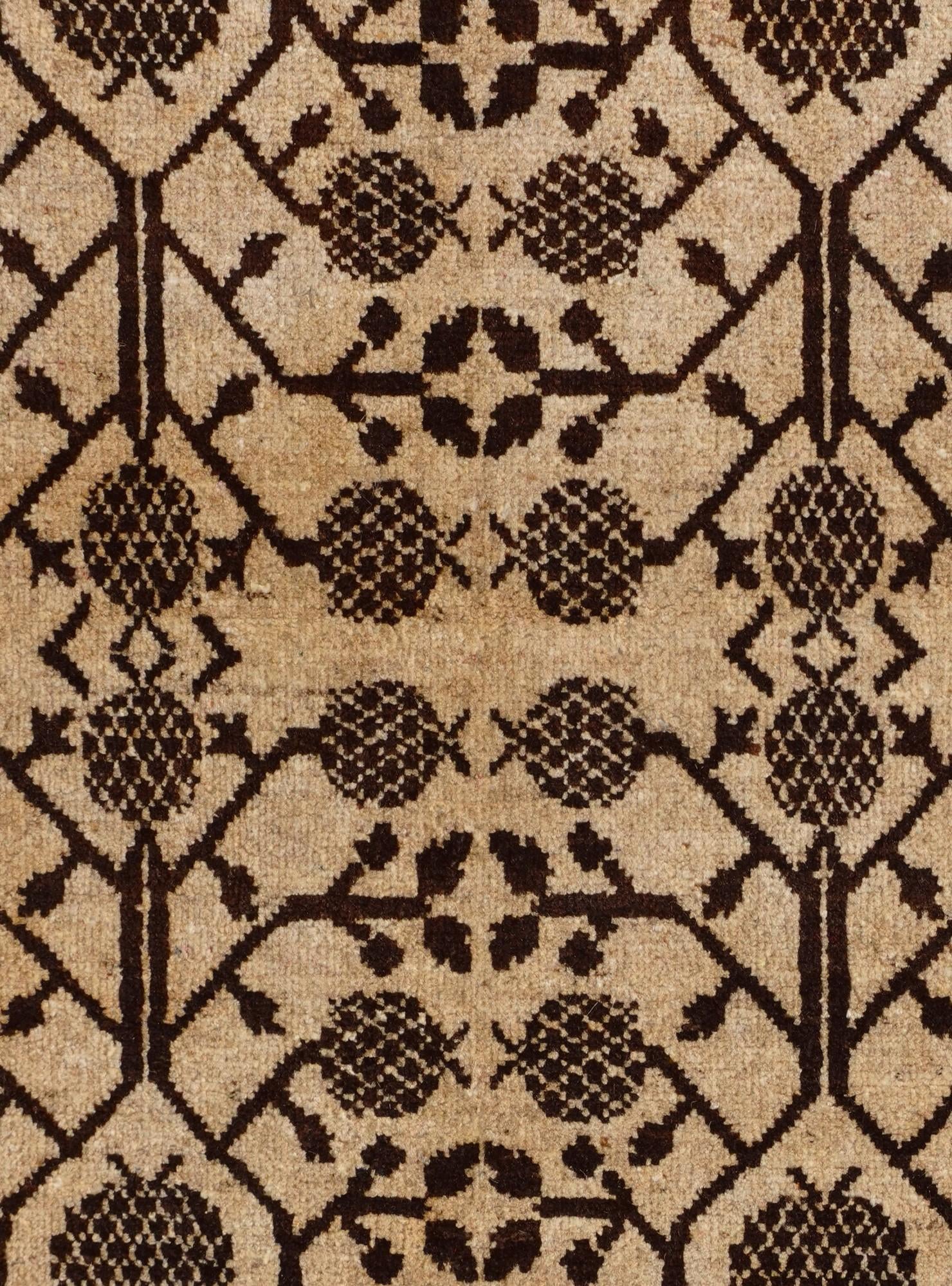 3' 5 x 5' 6 Hand Knotted Ziegler Modern Rug