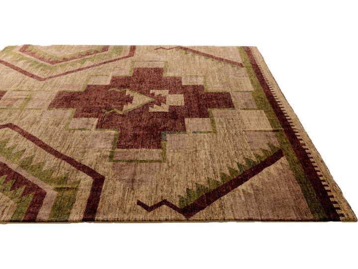 8' 10 x 11' 11 Hand Knotted Ziegler Modern Rug