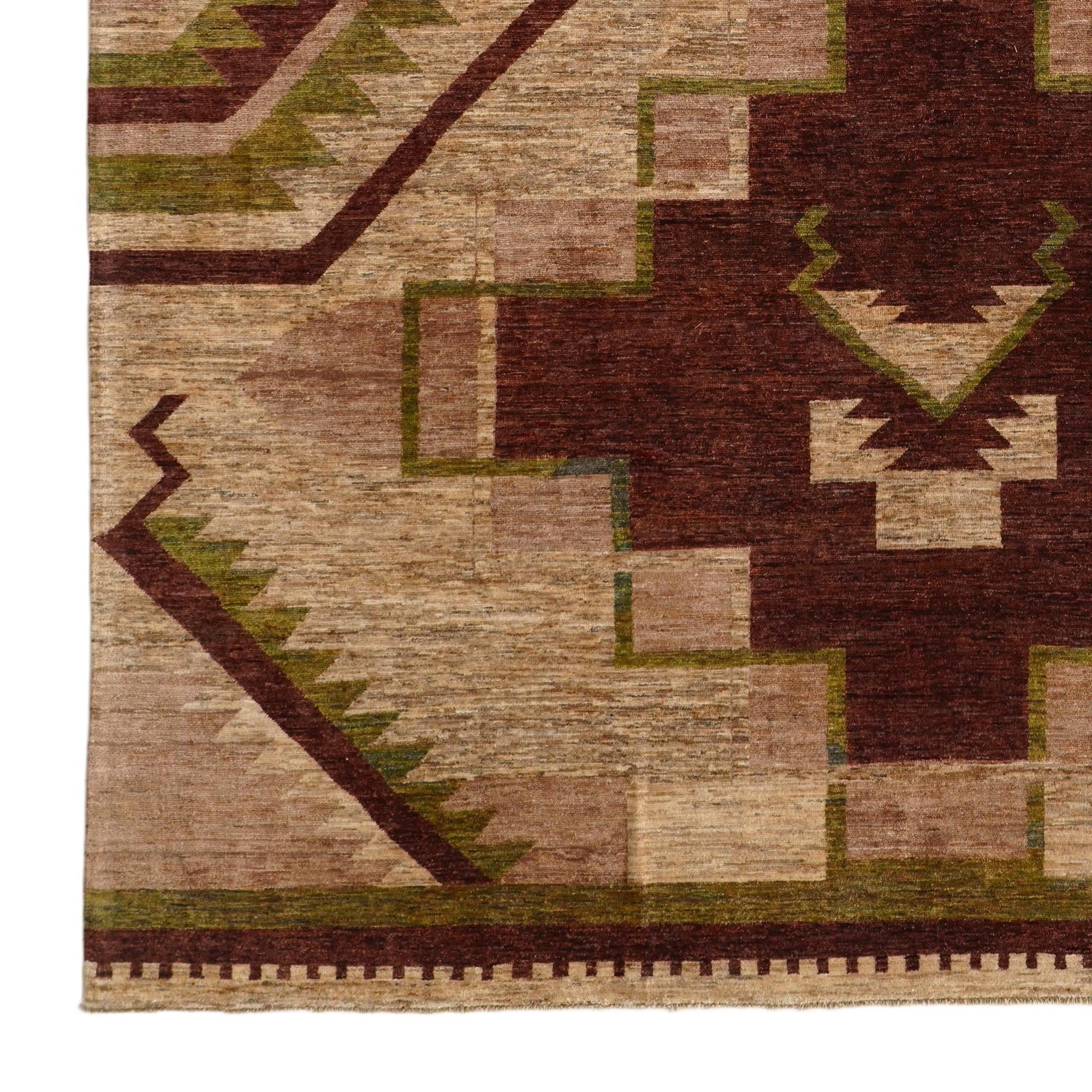 8' 10 x 11' 11 Hand Knotted Ziegler Modern Rug