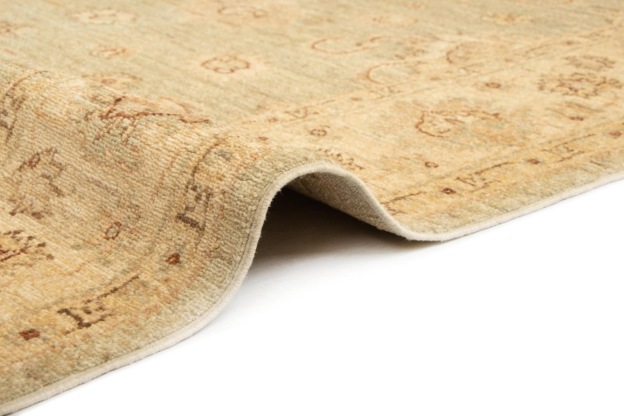 5' 8 x 8' Ziegler Wool Rug