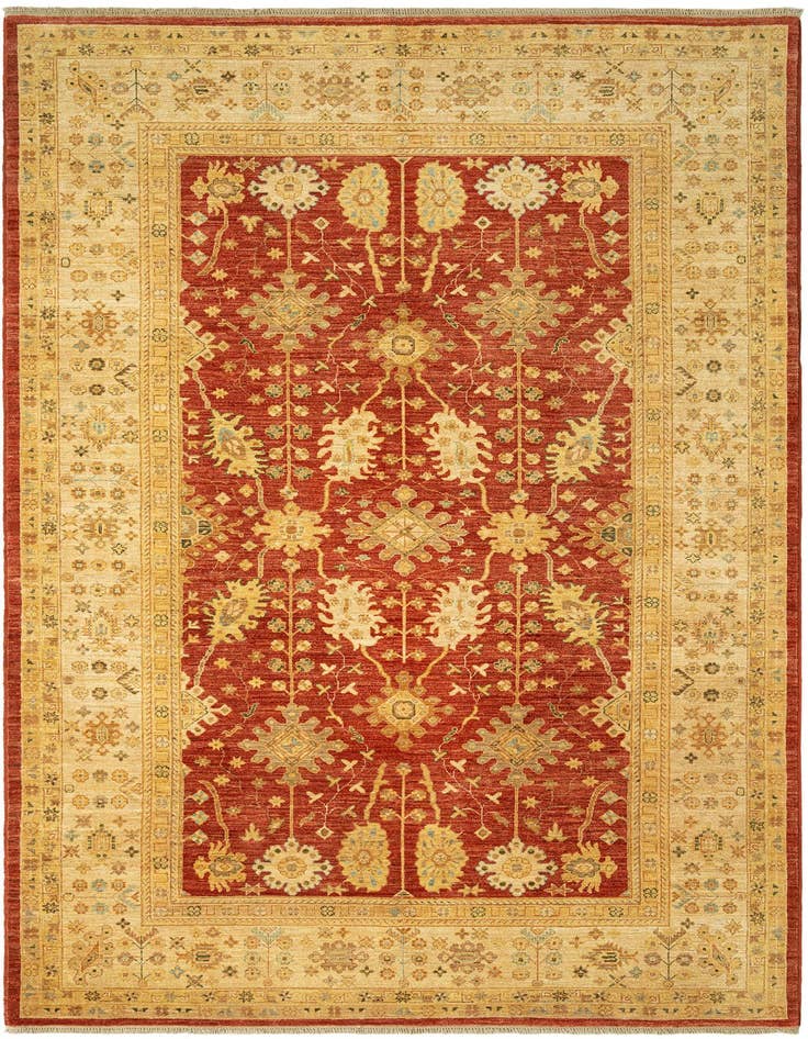 Detail image of 6' 8 x 10' 4 Ziegler Wool Rug