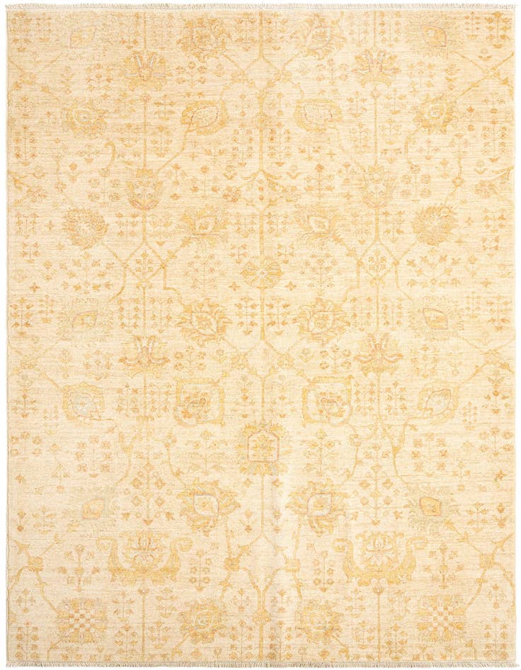 Detail image of 6' 7 x 9' 9 Ziegler Wool Rug