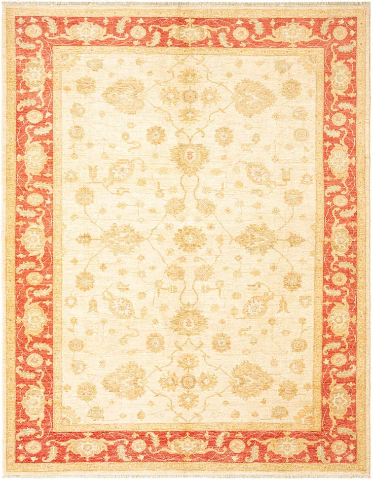 Detail image of 6' 9 x 9' 8 Ziegler Wool Rug