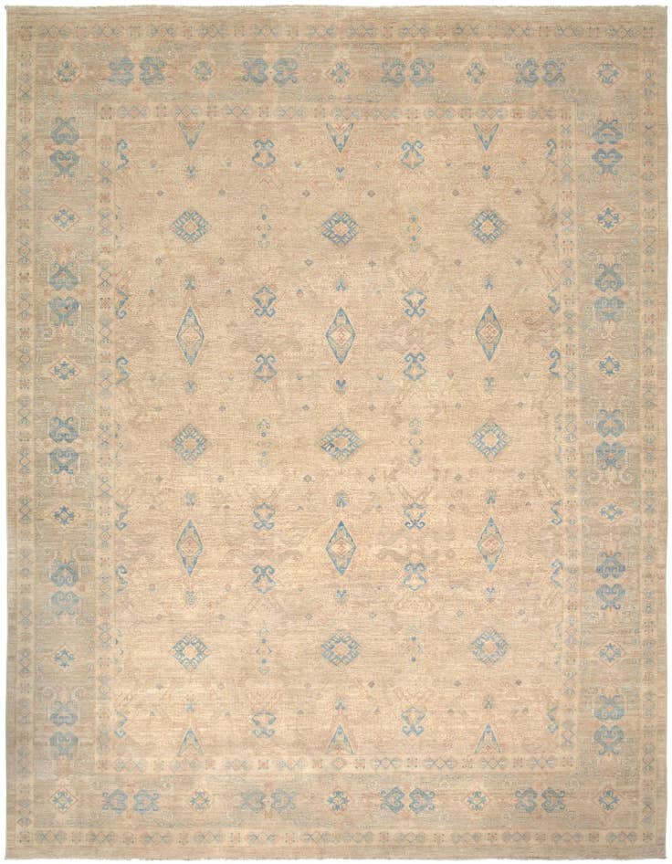 Detail image of 8' 10 x 11' 8 Ziegler Wool Rug