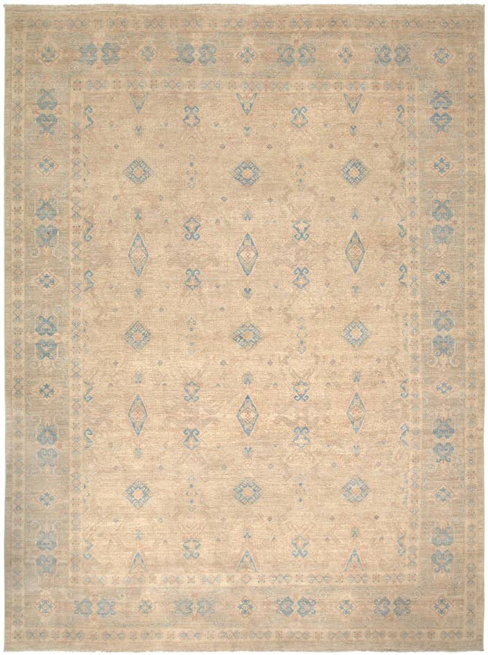 Detail image of 8' 10 x 11' 8 Ziegler Wool Rug