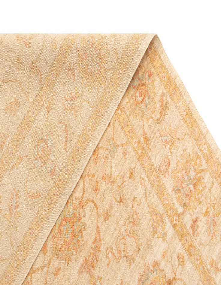 Detail image of 6' 8 x 8' 8 Ziegler Wool Rug