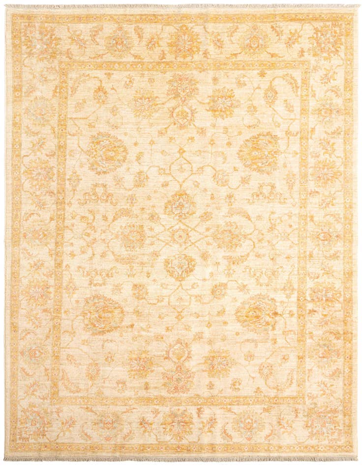 Detail image of 6' 8 x 8' 8 Ziegler Wool Rug