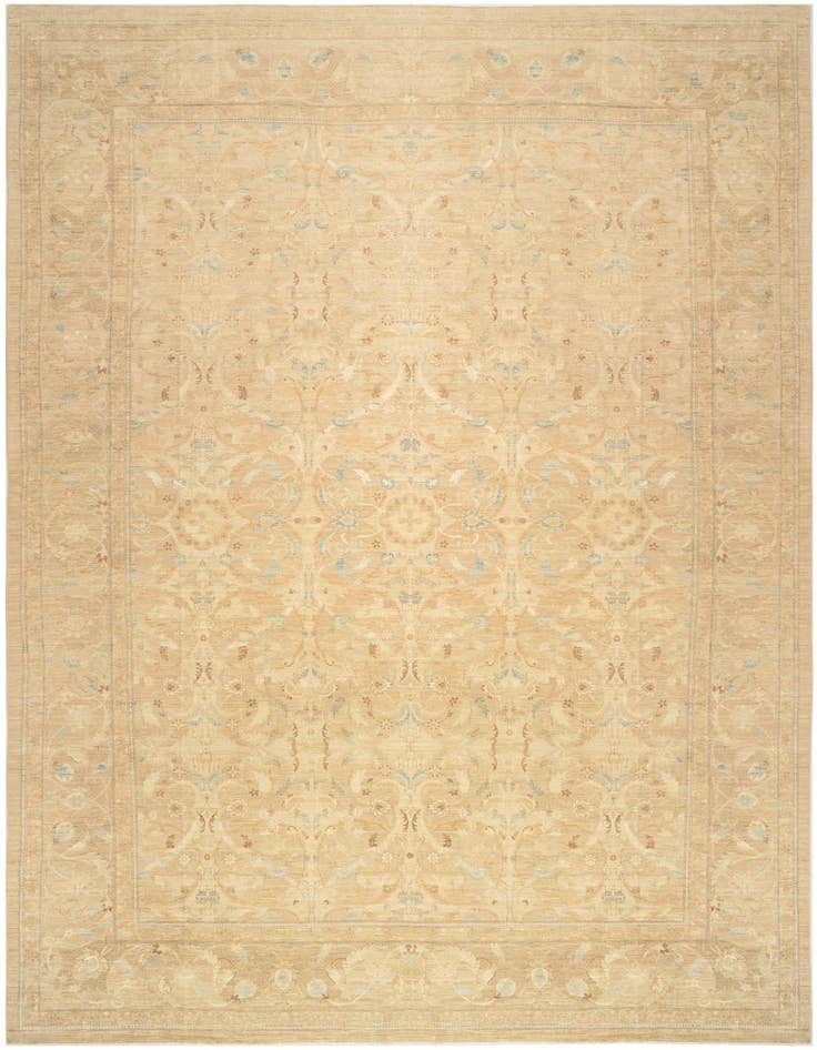 Detail image of 13' 7 x 19' 4 Ziegler Wool Rug