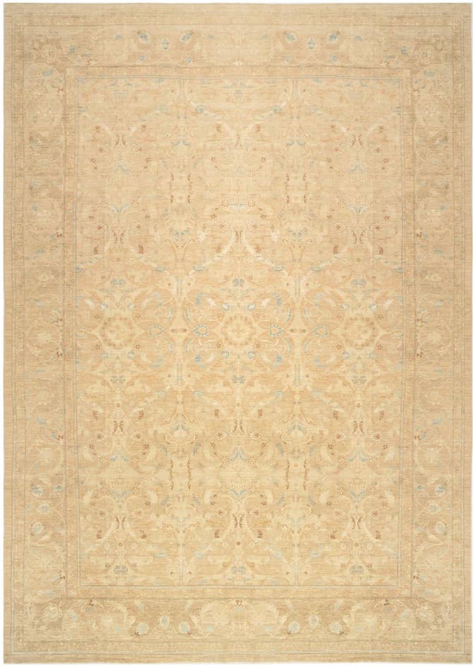 Detail image of 13' 7 x 19' 4 Ziegler Wool Rug