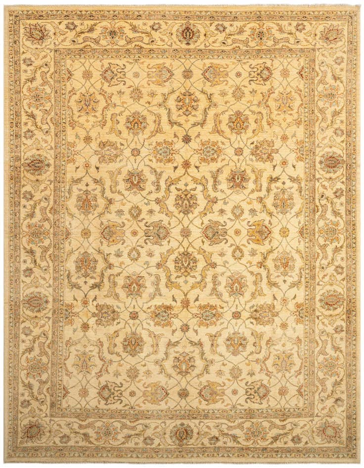 Detail image of 8' 11 x 12' Ziegler Wool Rug