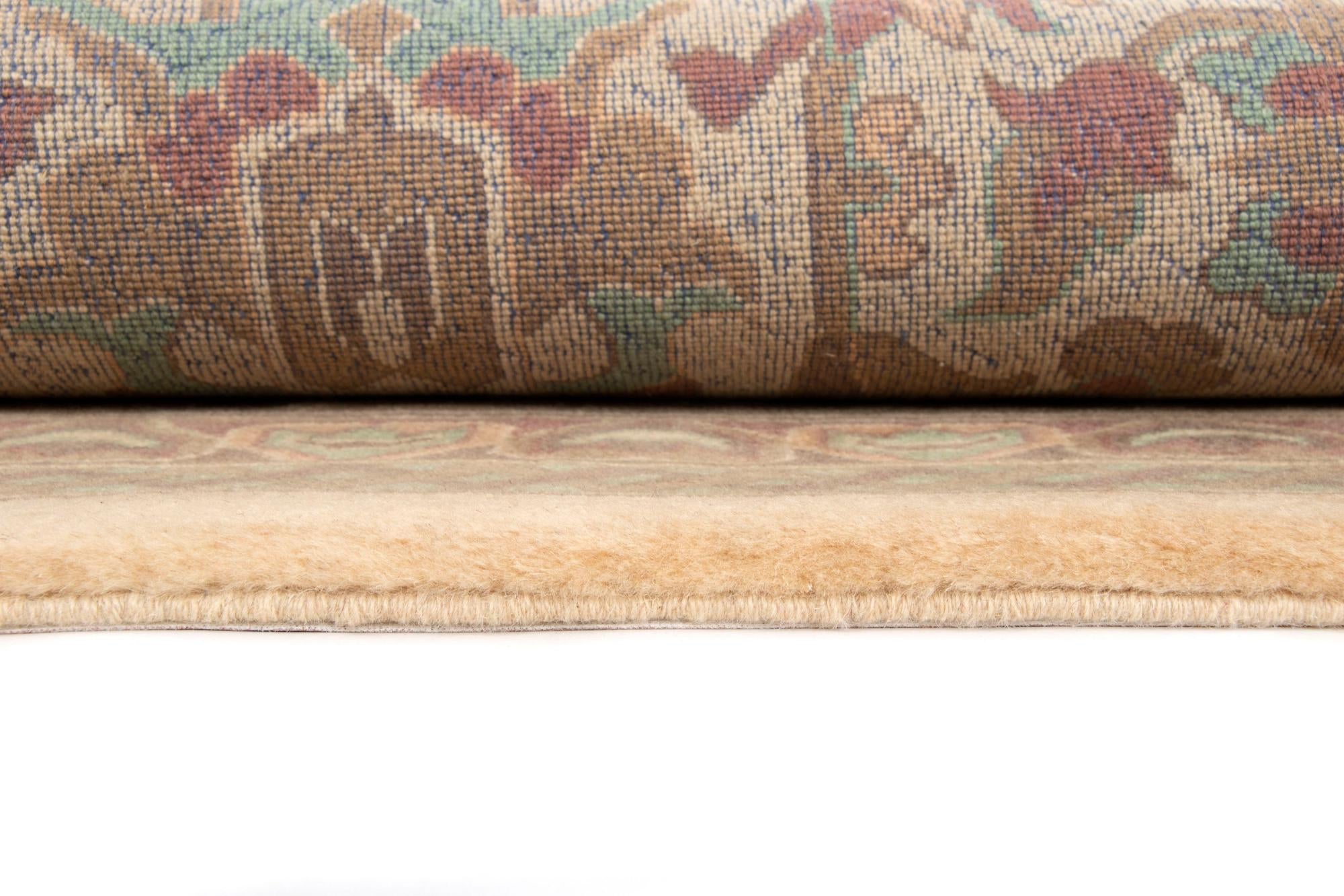 8' 5 x 10' 8 Hand Knotted Ziegler Wool Rug