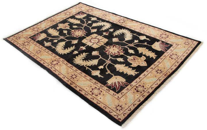 5' 2 x 7' 7 Hand Knotted Ziegler Wool Rug