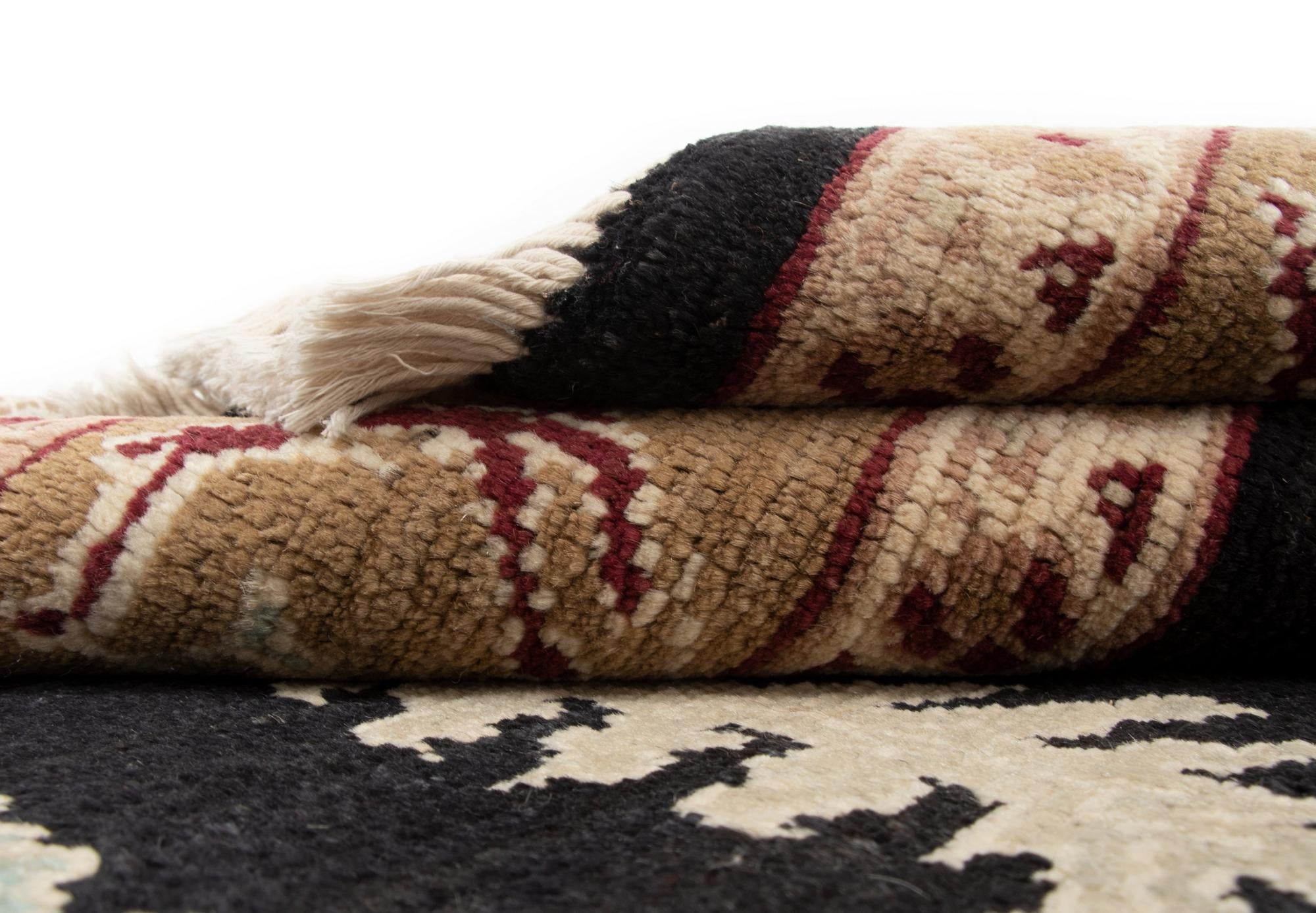 5' 3 x 7' 3 Hand Knotted Ziegler Wool Rug