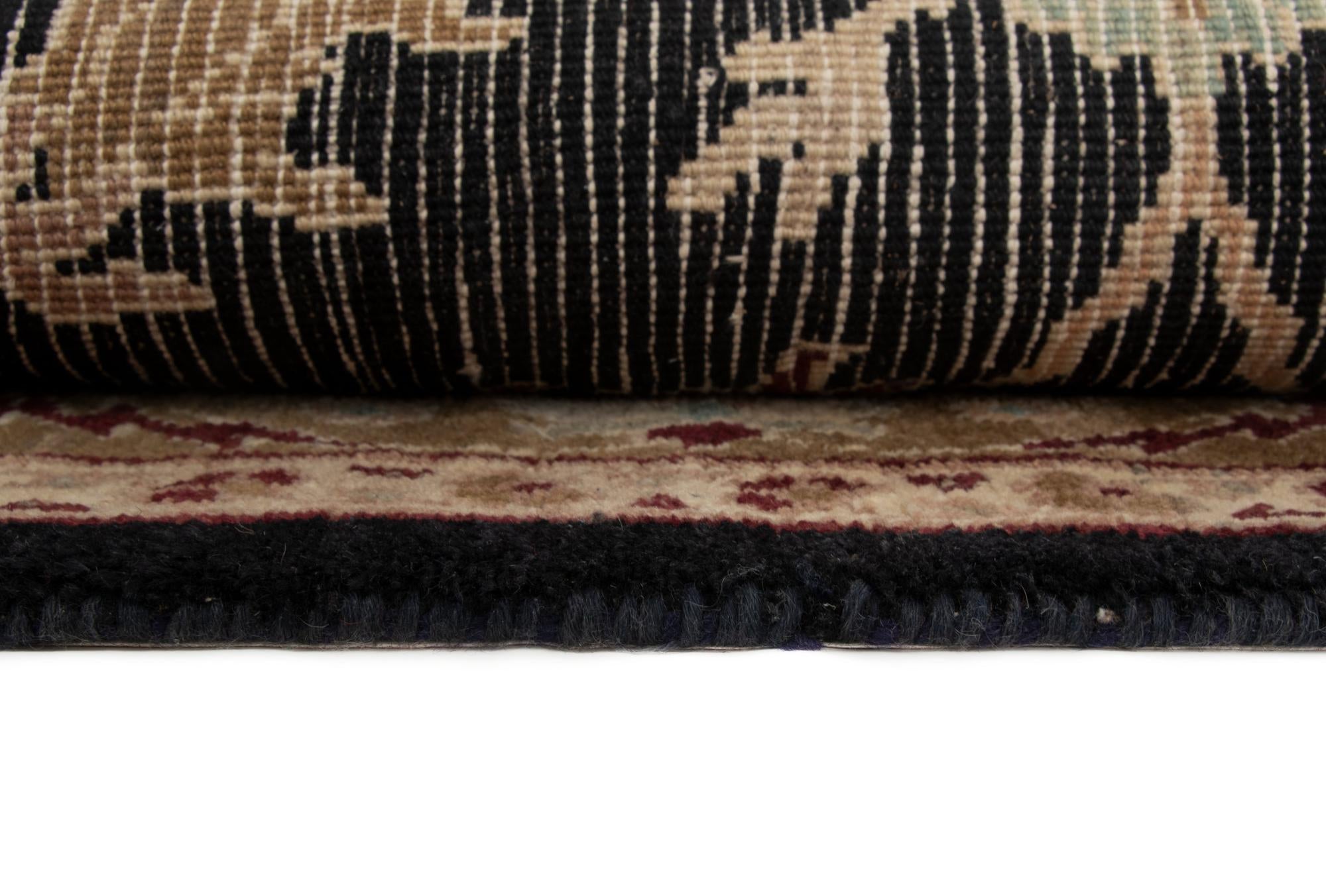5' 3 x 7' 3 Hand Knotted Ziegler Wool Rug
