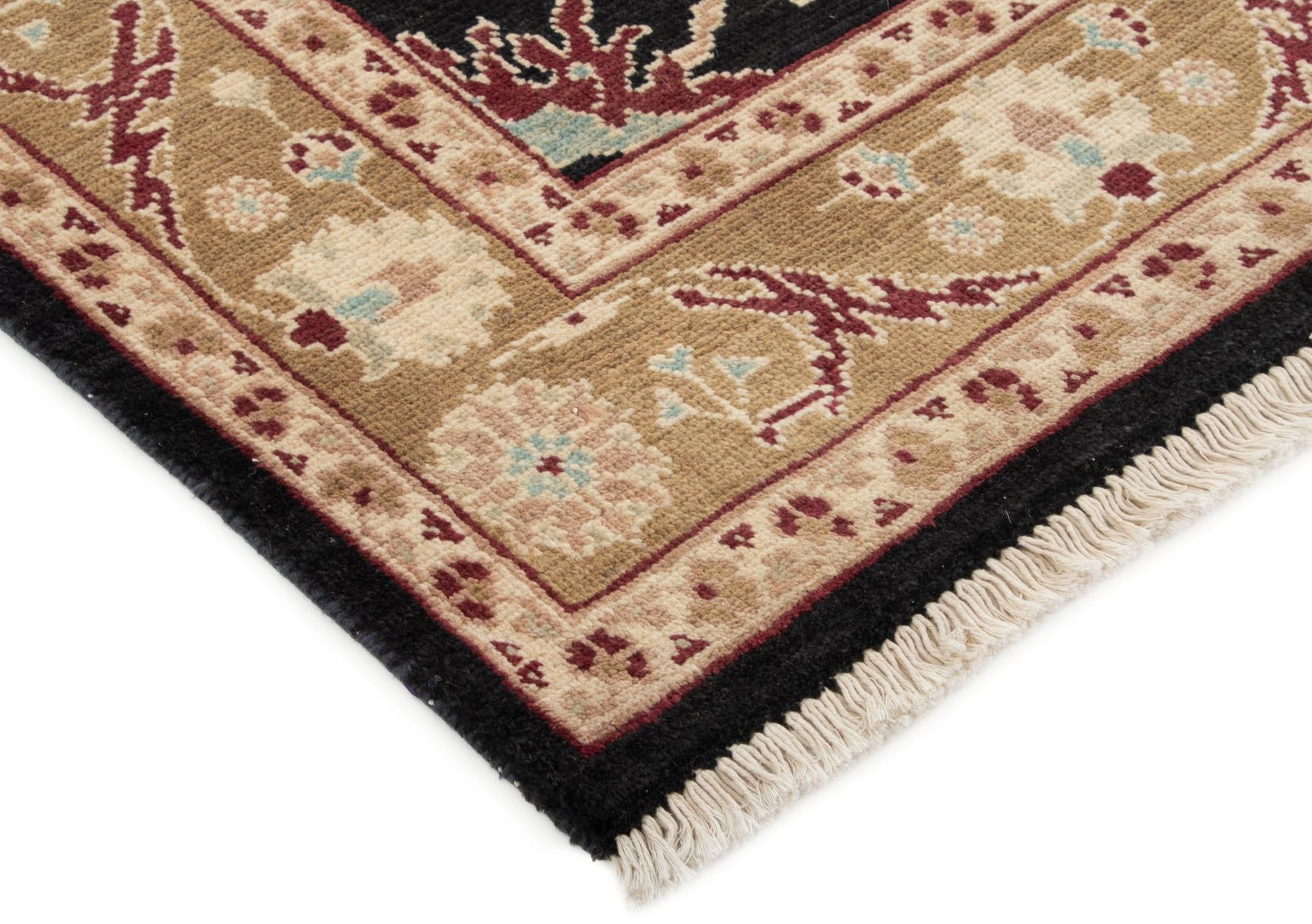 5' 3 x 7' 3 Hand Knotted Ziegler Wool Rug