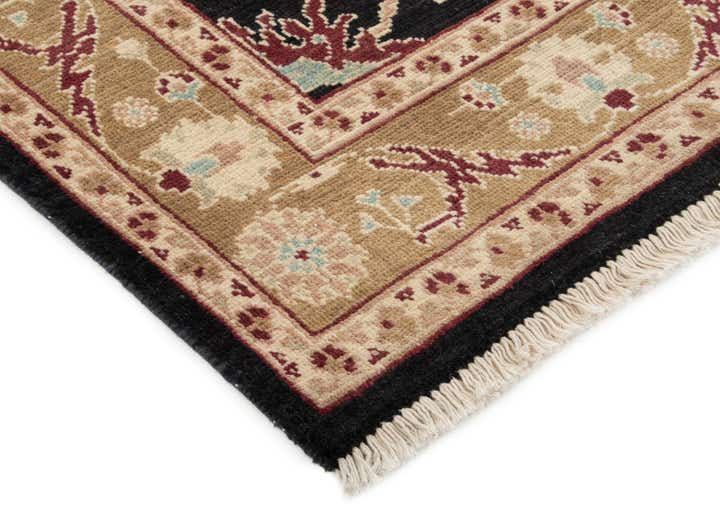 160cm x 220cm Handgeknüpft Ziegler Wolle Teppich
