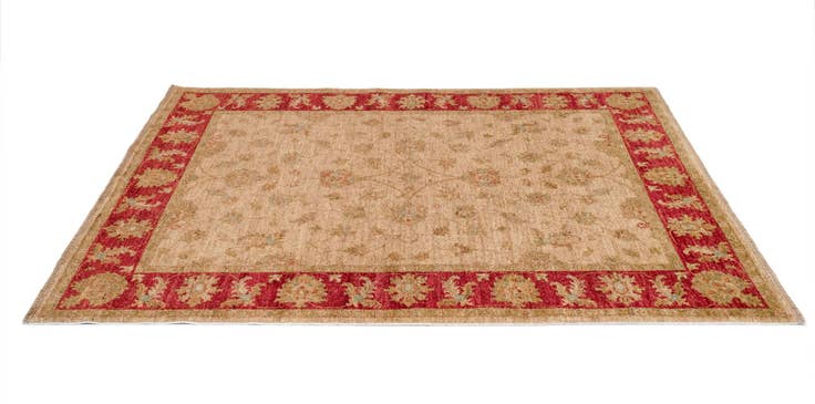Detail image of 4' 11 x 6' 6 Ziegler Wool Rug