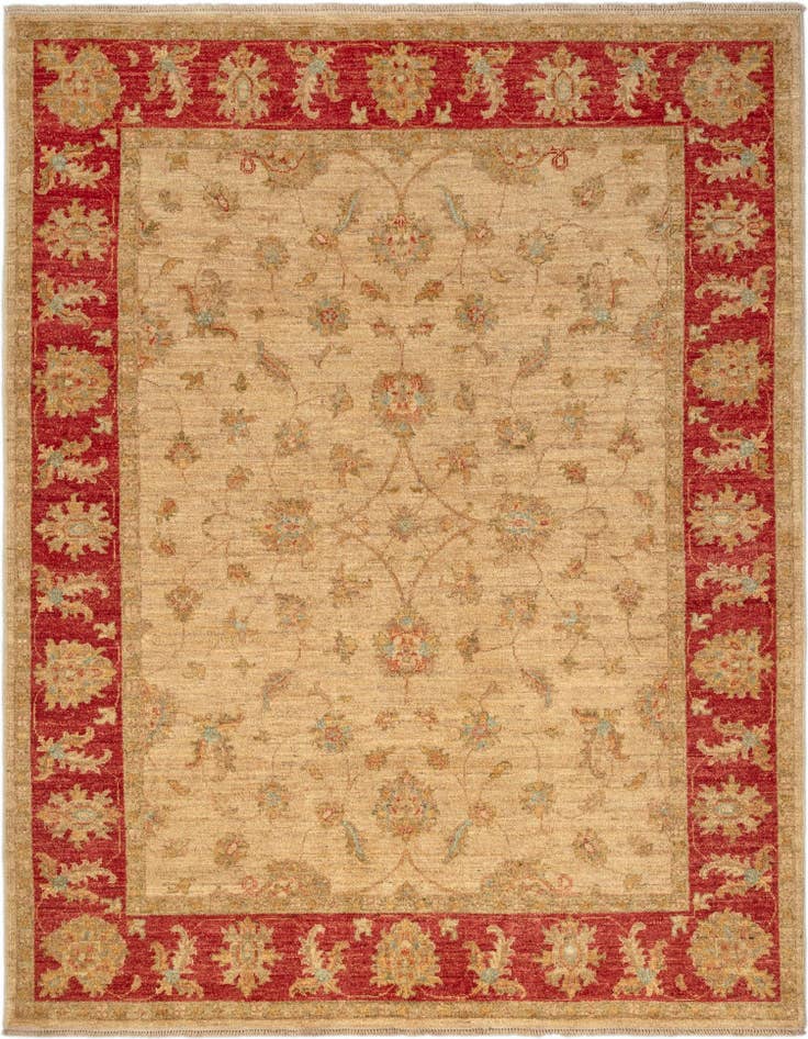 Detail image of 4' 11 x 6' 6 Ziegler Wool Rug
