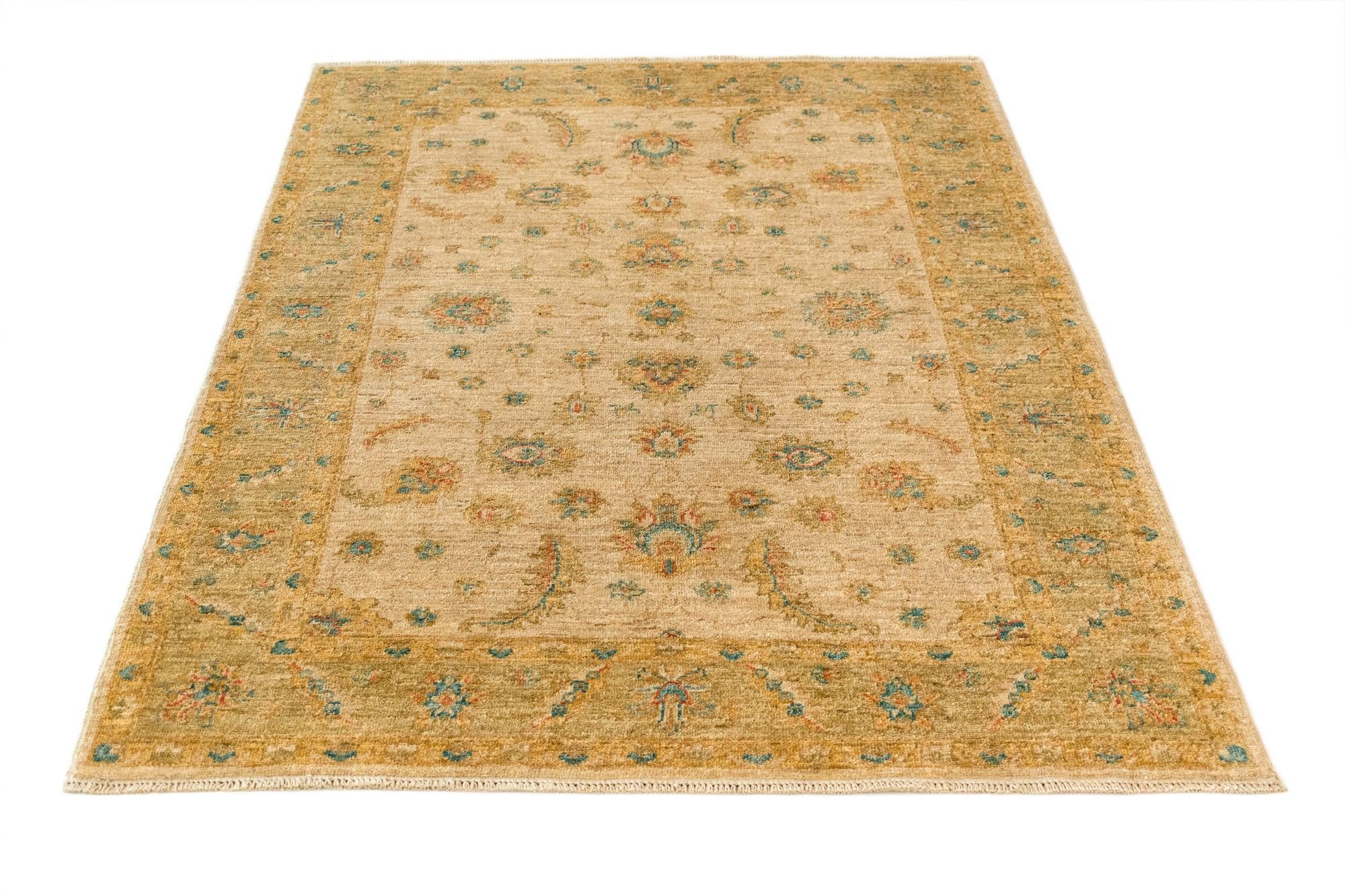 4' 1 x 5' 6 Ziegler Wool Rug