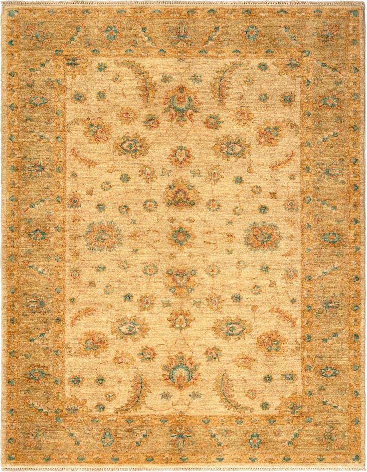 Detail image of 4' 1 x 5' 6 Ziegler Wool Rug