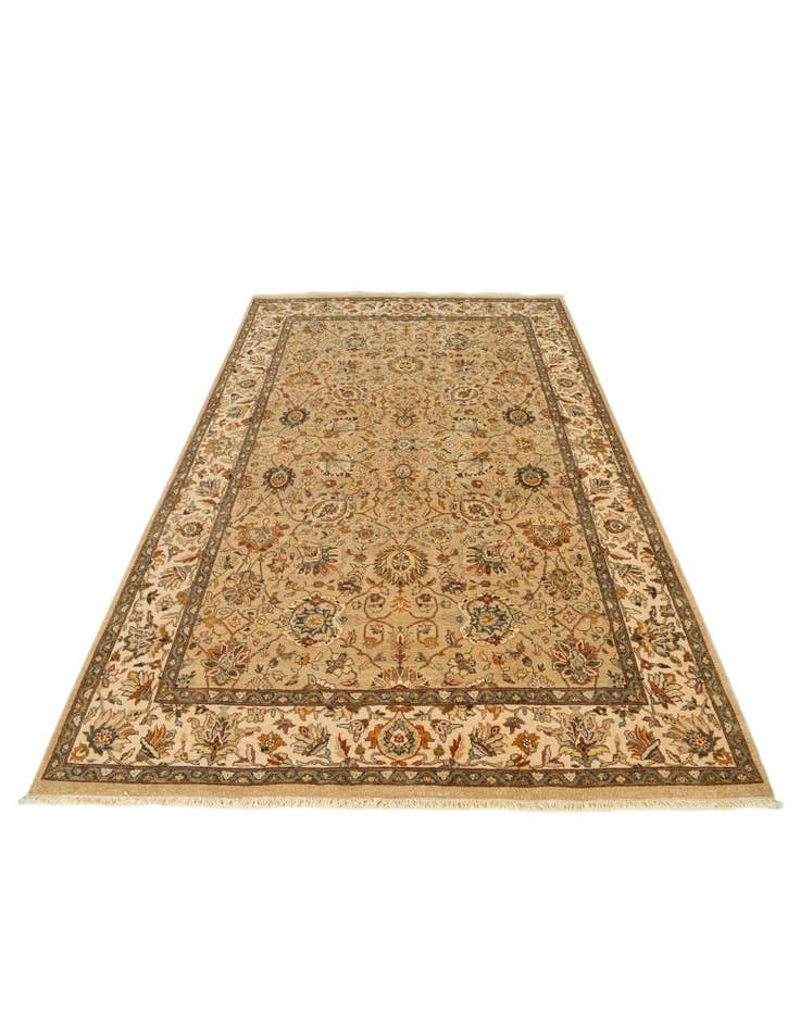 Detail image of 6' 2 x 9' 5 Hand Knotted Ziegler Oriental Wool Rug