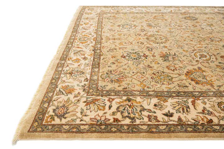 6' 2 x 9' 5 Hand Knotted Ziegler Oriental Wool Rug
