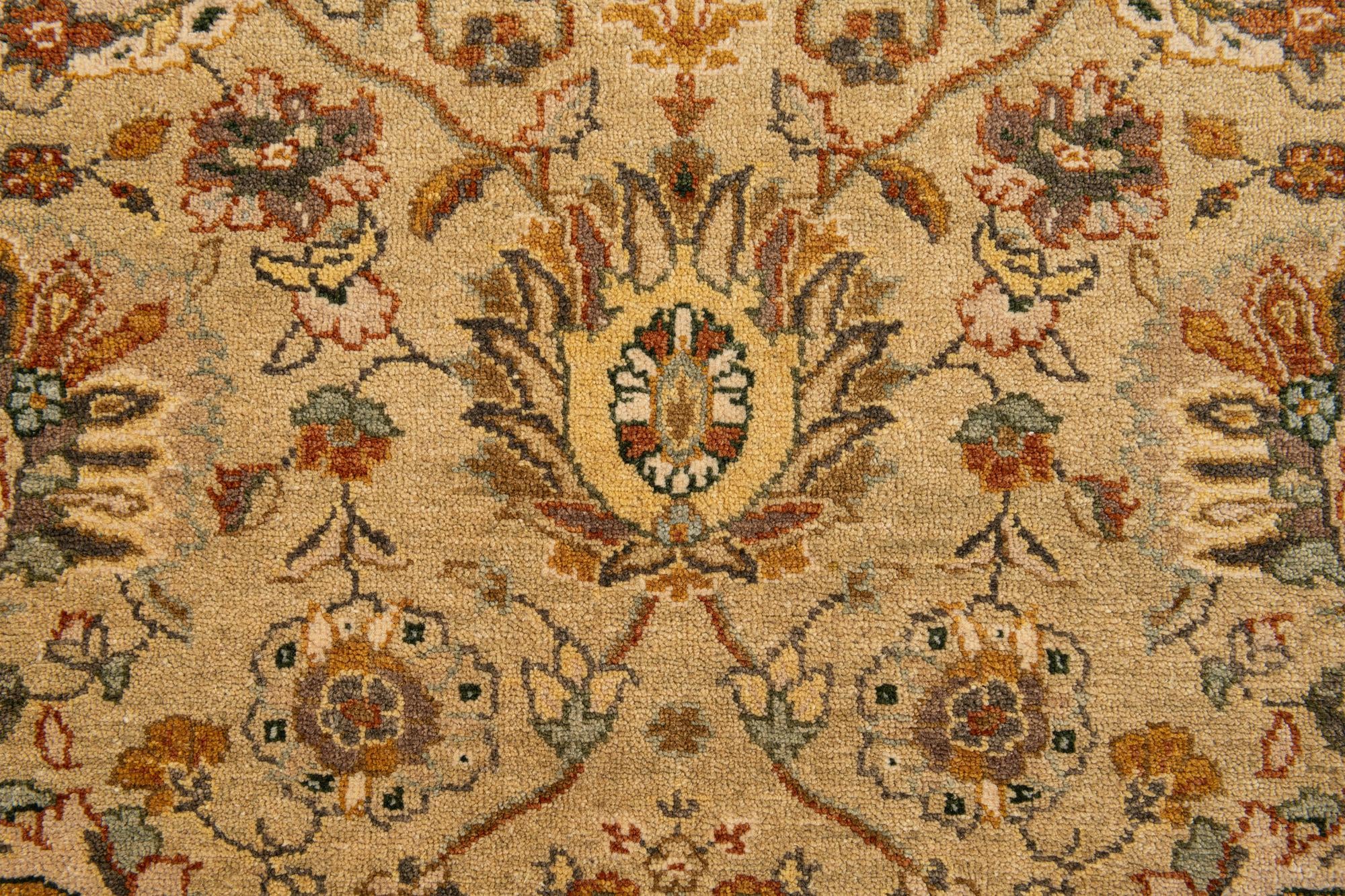 6' 2 x 9' 5 Hand Knotted Ziegler Oriental Wool Rug