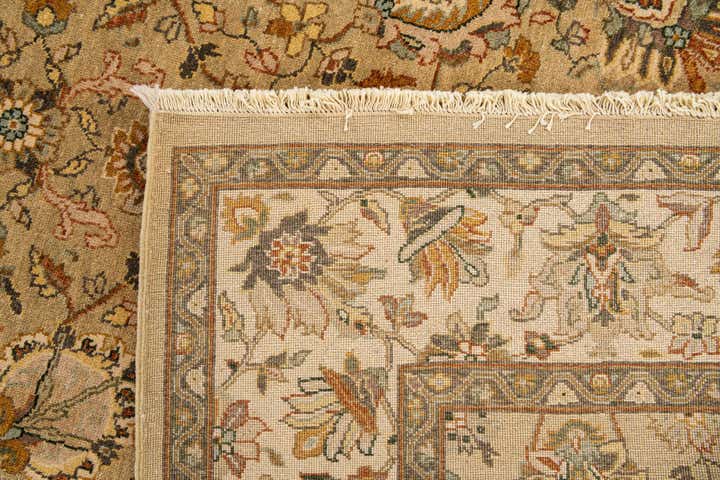 6' 2 x 9' 5 Hand Knotted Ziegler Oriental Wool Rug