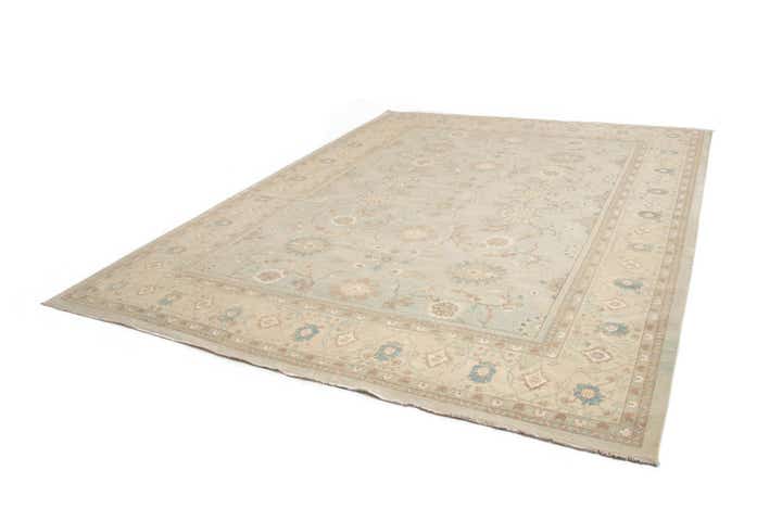 12' 1 x 15' Hand Knotted Ziegler Rug