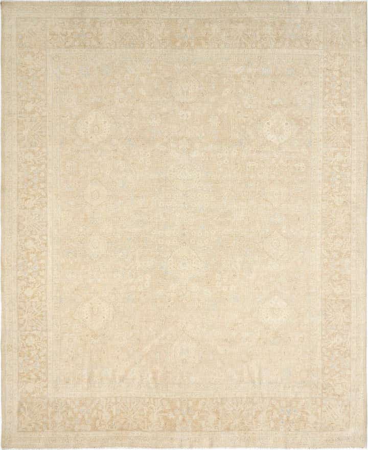 7' 8 x 9' 6 Hand Knotted Ziegler Rug