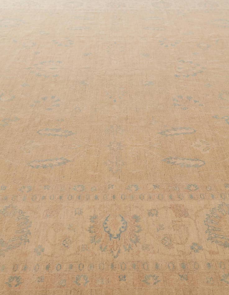 Detail image of 13' x 17' 7 Hand Knotted Ziegler Oriental Rug